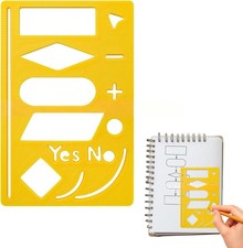 Precise Multi-shape Stencil User-friendly Creating Drawing Tool Template Diagram