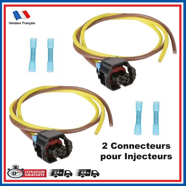 Elektrischer Stecker EinspritzdüSe Vorbereitet 500 1.3 1.6 2.0 Multijet-image