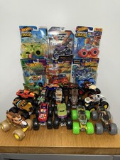 Bulk Mixed Lot Hot Wheels Monster Jam Trucks / Cars Rare Chase  Some Sealed