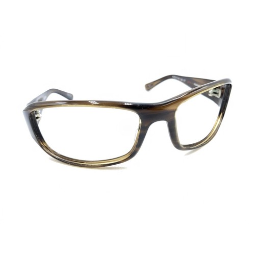 Oliver Peoples Zed CT Tortoise Brown Wrap Sunglasses Frames 64-17 110 Japan