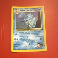 Wizards of the Coast Giovanni's Gyarados 5/132 Gym Challenge Holo Rare Unlimited on eBay