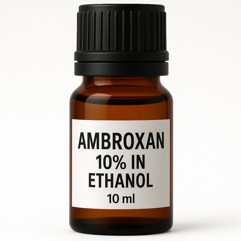 Ambroxan 10% en Alcohol - Potenciador de Fragancia Molecular para Perfumería (10 ml)