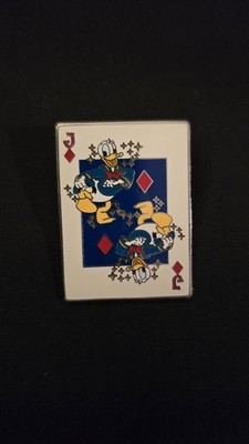 Disney WDW Donald Duck Jack of Diamonds LE 1000 Surprise Pin