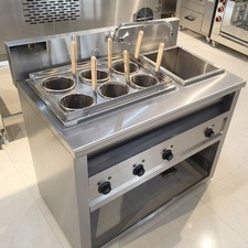 Cuocipasta a Gas Commerciale Risotto Elettrico Wonton Pentola Riso Noodle Macchina