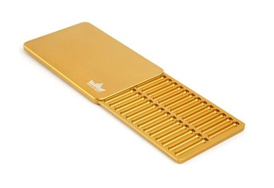 Royal Box BiTurbo Gold S-Line Ultra Compact Luxury Snuff Storage Box 5 X Straws