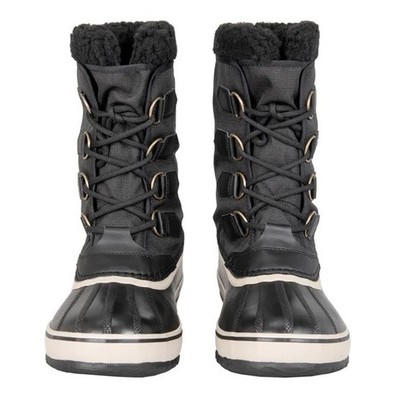 Sorel Mens 1964 Pac Nylon Boot Size 10 Black Ancient Fossil  display picture 1