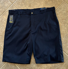 Polo Ralph Lauren Performance Shorts Mens 42T 42 Tall Navy Classic Fit 115 NWT