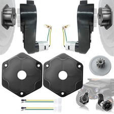 2Pack 24V RS555 12000RPM High Torque Drive Motor Gearbox for Power Wheels Motor
