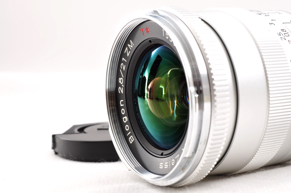 Carl Zeiss Biogon 21mm f2.8 ZM T* Silver for Leica M with