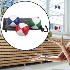 3Pcs Hand Throwing Juggling Toy Toss Ball Portable Tricks Game Funny Juggling