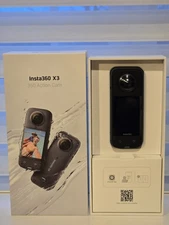 Insta360 X3 5.7K 360 AI Action Camera 4k Waterproof Touchscreen Open Box