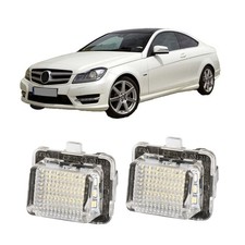 LED Kennzeichenbeleuchtung E-Zulassung für Mercedes C-Klasse Coupe C204 2011-14