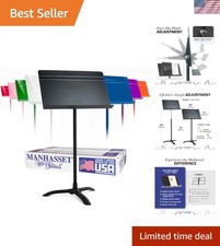 Adjustable Music Stand for Sheet Music - Durable 48 Symphony Model, Perfect f...