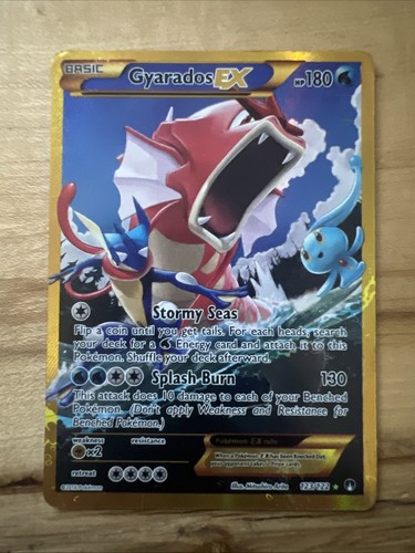 Gyarados EX (Secret) XY - BREAKpoint #123 (2016) Holo HP Pokemon