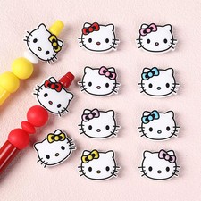 "Silicone Beads 10pcs Baby Pacifier Clips DIY Jewelry