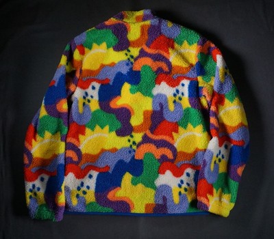 Crayola Kohl's Jacket Adult Small Rainbow Fleece Adaptive Full Zip