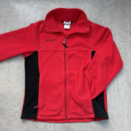 Columbia Red Fleece Liner Jacket - Youth Large (14/16) HTF