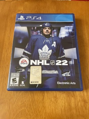 NHL 22 (Sony PlayStation 4 / PS4, 2021) Auston Matthews Leafs Cover