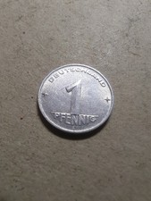 DDR 1 Pfennig 1952 A #-663