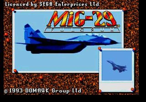 Mig-29 - Sega Genesis Game Complete