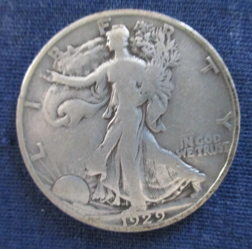 Photo of a 1929-D Walking Liberty Half Dollar from an eBay listing that sold on Jul 18, 2026