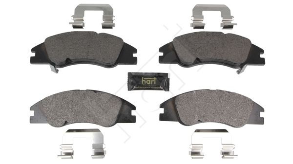 Hart 261 819 Bremsbelagsatz, Scheibenbremse FüR KIA-image