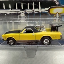 Hot Wheels ‘68 El Camino - Yellow - Motor City Classics Real Rider