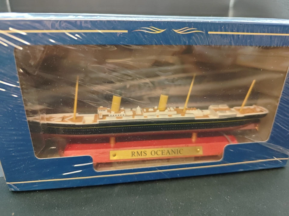 Atlas Editions scale model RMS Oceanic Boxed display Model sealed & Cert (275) - Image 3 of 4