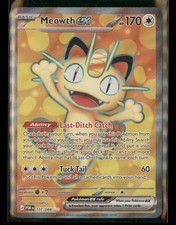 Meowth ex 107/088 Pokemon ME03 Perfect Order Ultra Rare Full Art Holo 2026 on eBay