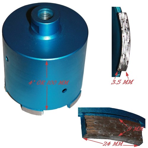 Stadea Diamond Drill Bit Hole Saw Core Drill Bit 2 1/2 Or 65 Mm For Granite - Picture 5 of 7