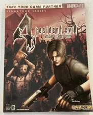 Resident Evil 4 BradyGames With Poster Strategy Guide -- S2G --