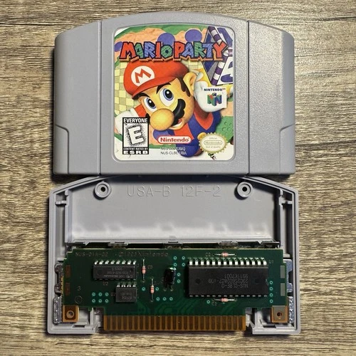 Mario Party 1 (Nintendo 64) N64 Authentic Game Cartridge Tested, Cleaned & Works