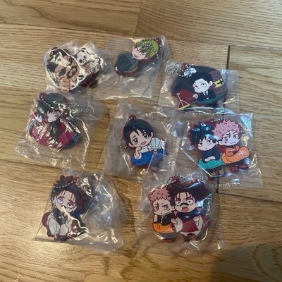 Jujutsu Kaisen Character Bancho-ko Rubber Mascot Keychain Complete