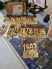 1998 UPPER DECK MICHAEL JORDAN GATORADE GOLD JUMBO 12-CARD SET-SHARP W/ BOX-READ