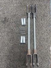 Turnbuckle w/ Clevis Rod Ends Pins 1/2-13 Thread Adjustable Linkage Yoke Steel