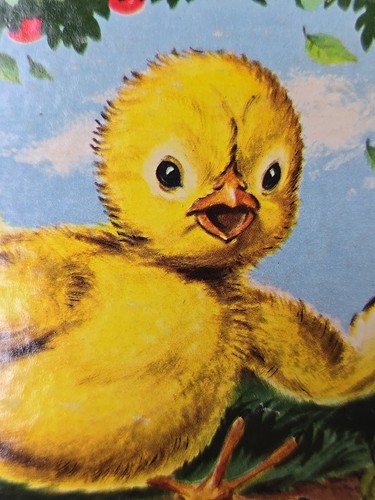Chicken Little Vintage Whitman Tell-a-Tale Pictures by Marjorie Hartwell 1958 - Picture 7 of 19