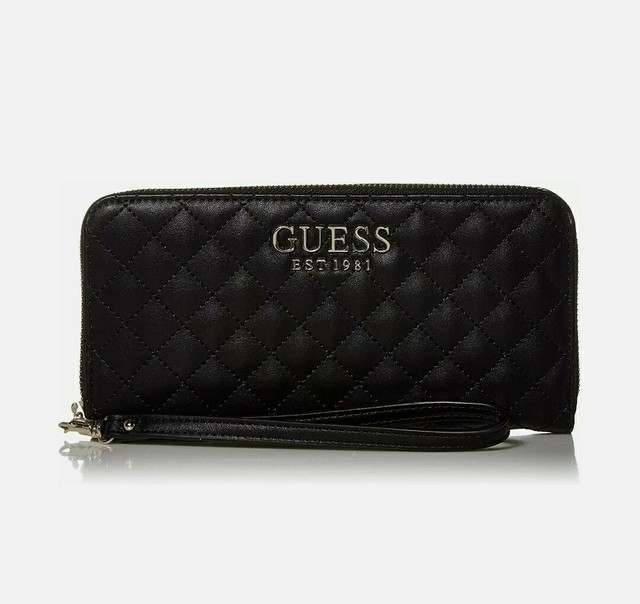 guess zip around purse
