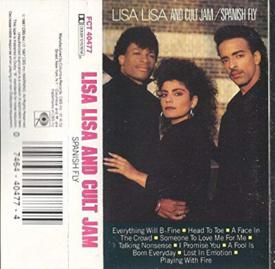 Lisa Lisa and Cult Jam - Spanish Fly - audio cassette tape | eBay