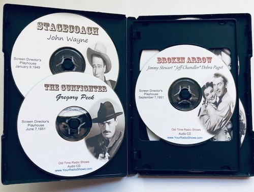 Screen Directors Playhouse 15 Audios CDs Live Radio seltenes Drama-Westerns-Mystery - Bild 11 von 12