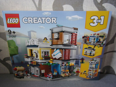 Lego Creator (3in1) 31097 Stadthaus mit Zoohandlung Café Neu
