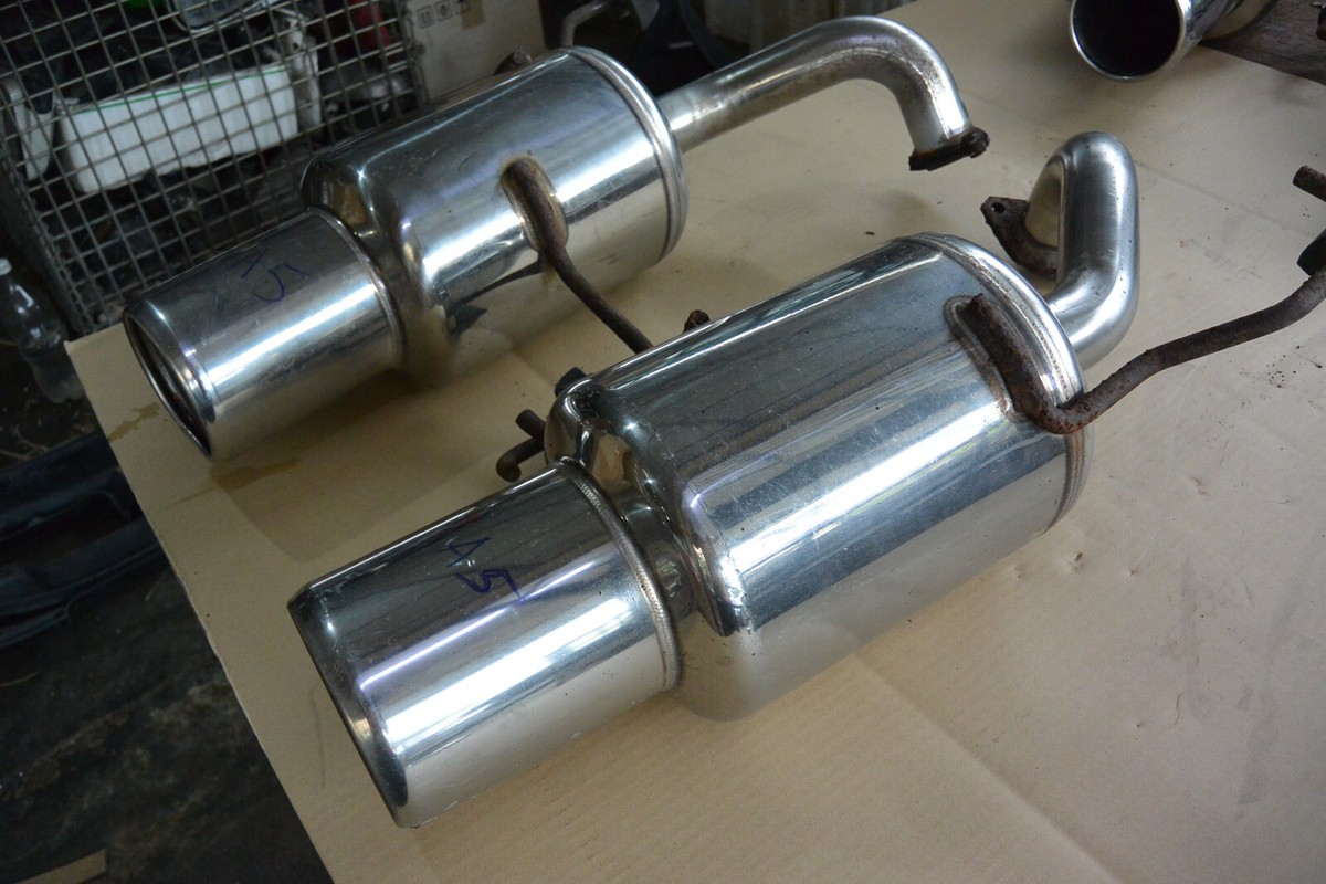 JDM Genome Subaru Legacy BL5 BP5 B4 Sti twin exhaust muffler bh5