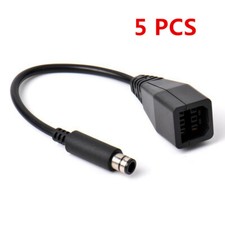 Cable de transferencia convertidor de fuente de alimentación de 5 piezas para XBOX 360 plano a XBOX 360 E