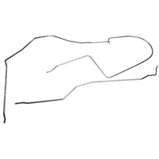 Classic Tube Fuel Line Tank To Pump Stainless Steel 3/8" Two-Piece Mustang V8...