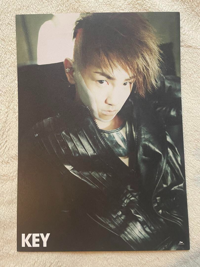 【非売品】SHINee 番組収録 サノク限定 Lucifer ミニポスター 7枚 SHINee Lucifer The 2nd Album Broadcast Mini Poster Set of 7