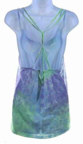 Southern Spirit Women's Grape Burst Tie Dye Racerback Tank Top Size Medium - Bild 12 von 12