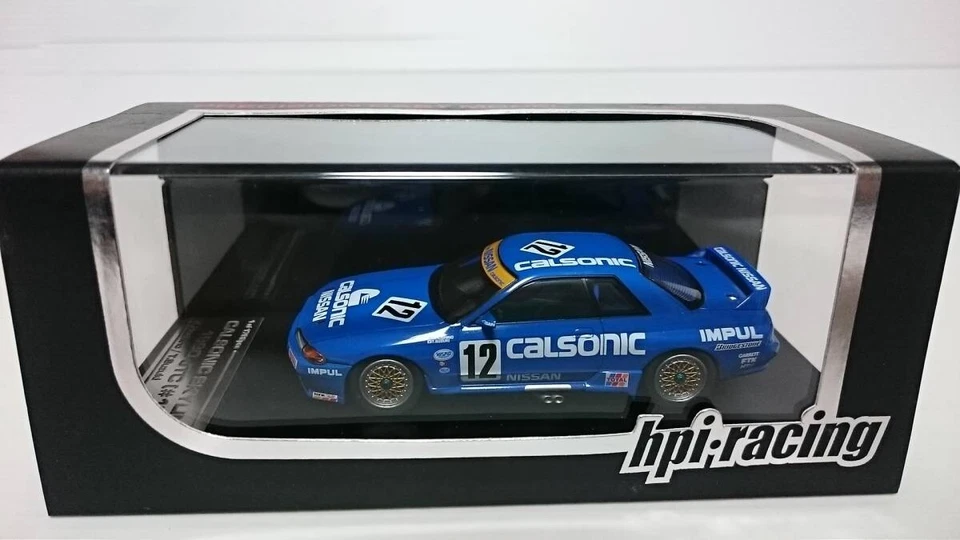 Coche modelo HPI 1/43 Calsonic Nissan GTR R32 1990 Skyline #12 K.Hoshino/T.Suzuki Foto 4 de 4
