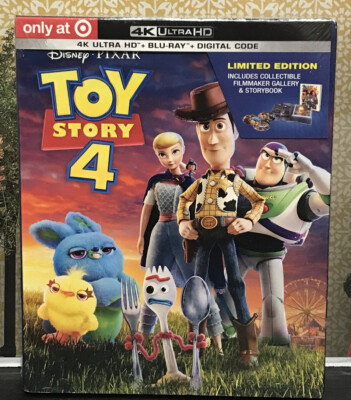   Toy story 4 (4k Ultra HD+Blu-ray+Digital,2019,Limited Edition)   