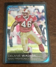 2006 Bowman Chrome Delanie Walker Rookie San Francisco 49ers #49 Rc Topps Card. rookie card picture