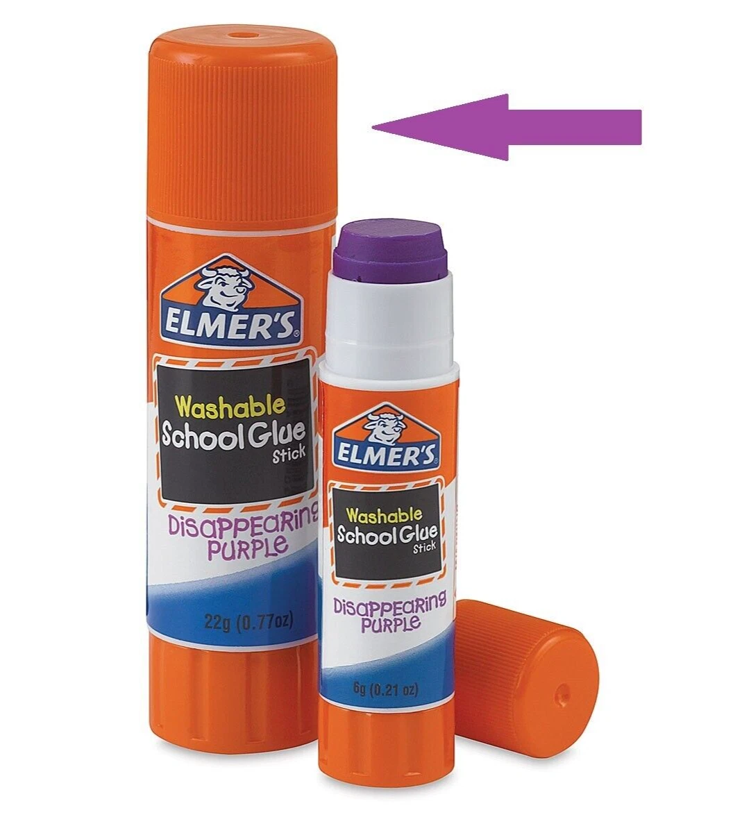 School Glue Sticks, 0.21 oz/Stick, Dries Clear, 12 Sticks/Box - Reliable  Paper