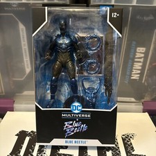 McFarlane DC Multiverse Movies Blue Beetle W  Sword & Cannon Action Figure New